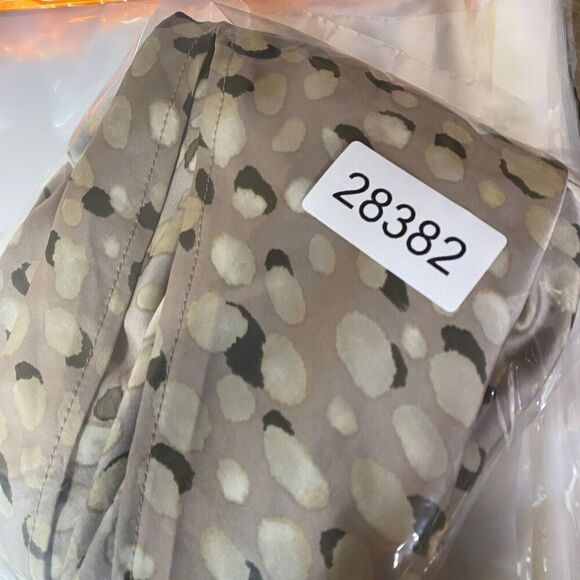 Forever 21 Dress Women S Small Gray Geometric Sheath Midi V-Neck Sleeveless - Picture 9 of 9